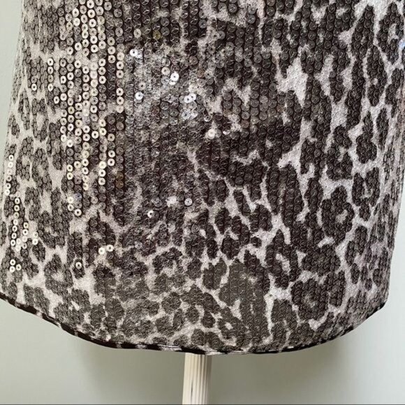 Rodarte Snow Leopard Sequin Dress - Picture 8 of 13
